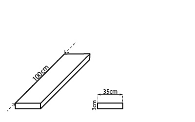 schod- 100x35x3cmKreslicí plátno 1-80